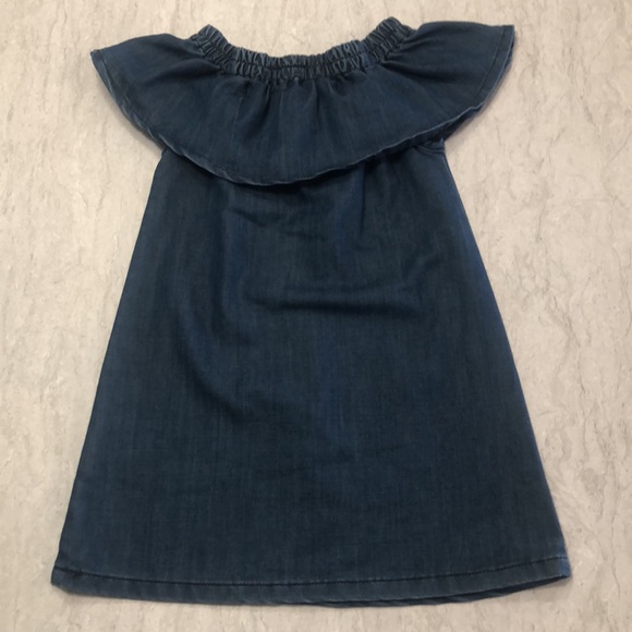 Hudson (4T) Denim Ruffle Top Spring/Summer Dress - Picture 2 of 7